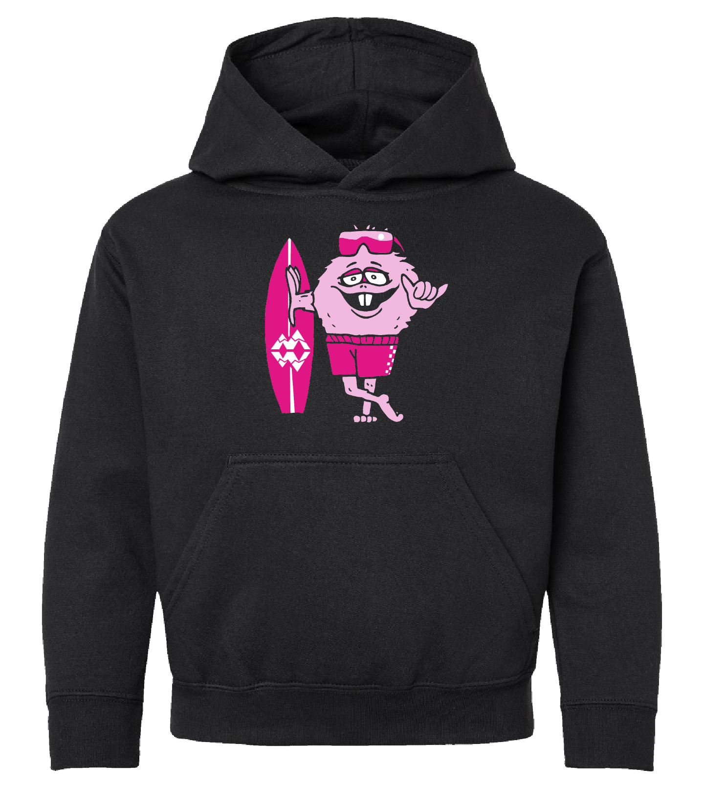 Montana Wake Youth Chill Monster Hoodie - Black