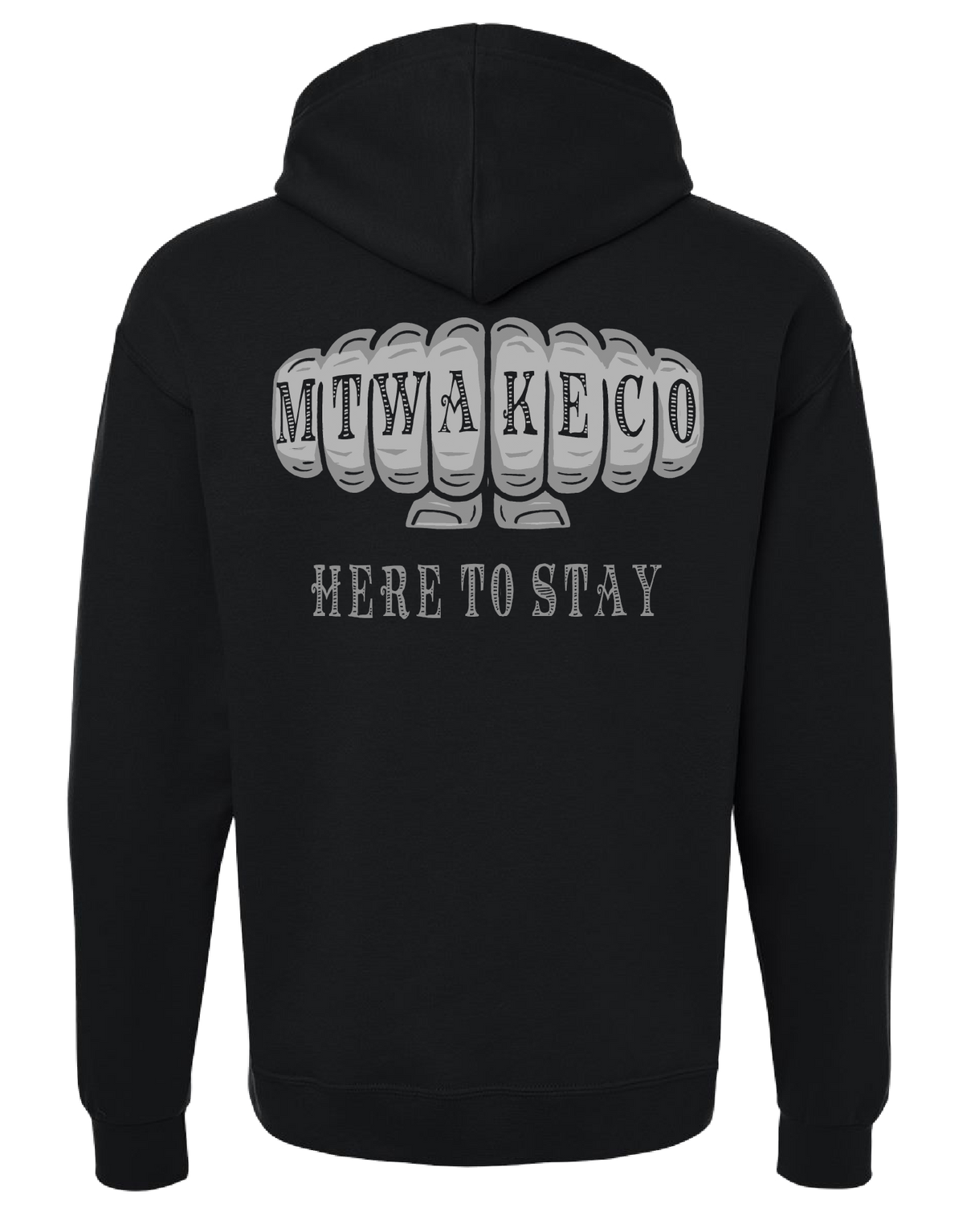 Montana Wake Here2Stay Hoodie - Black