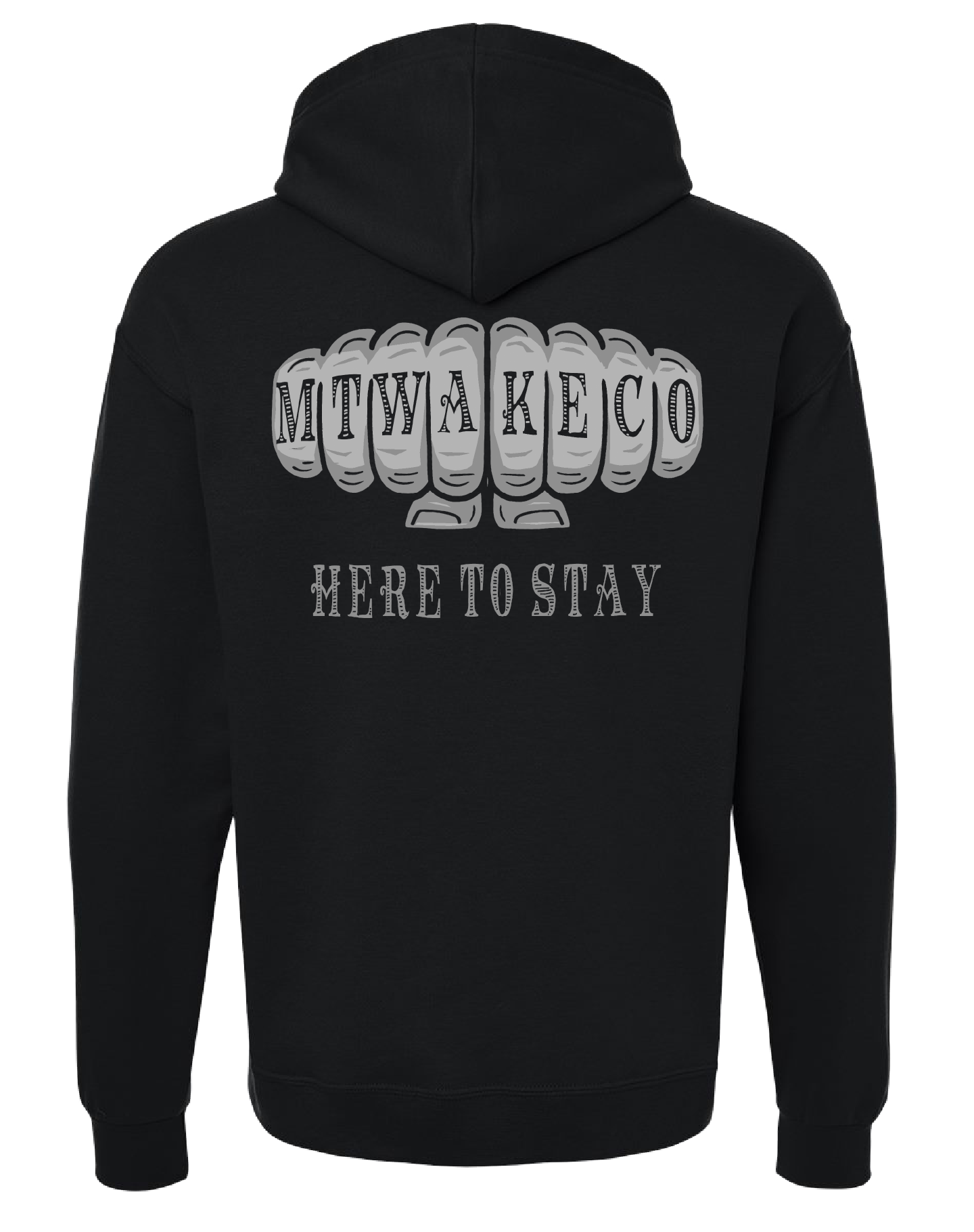 Montana Wake Here2Stay Hoodie - Black