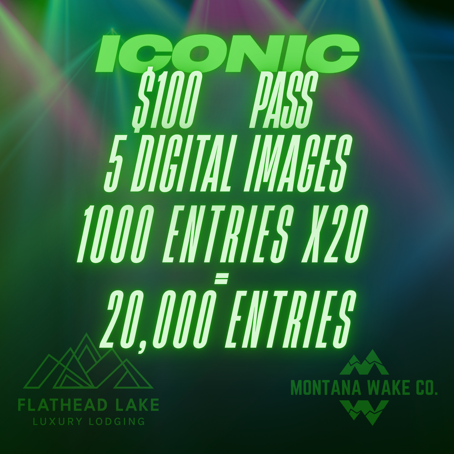 Iconic Pass (See Item Description)