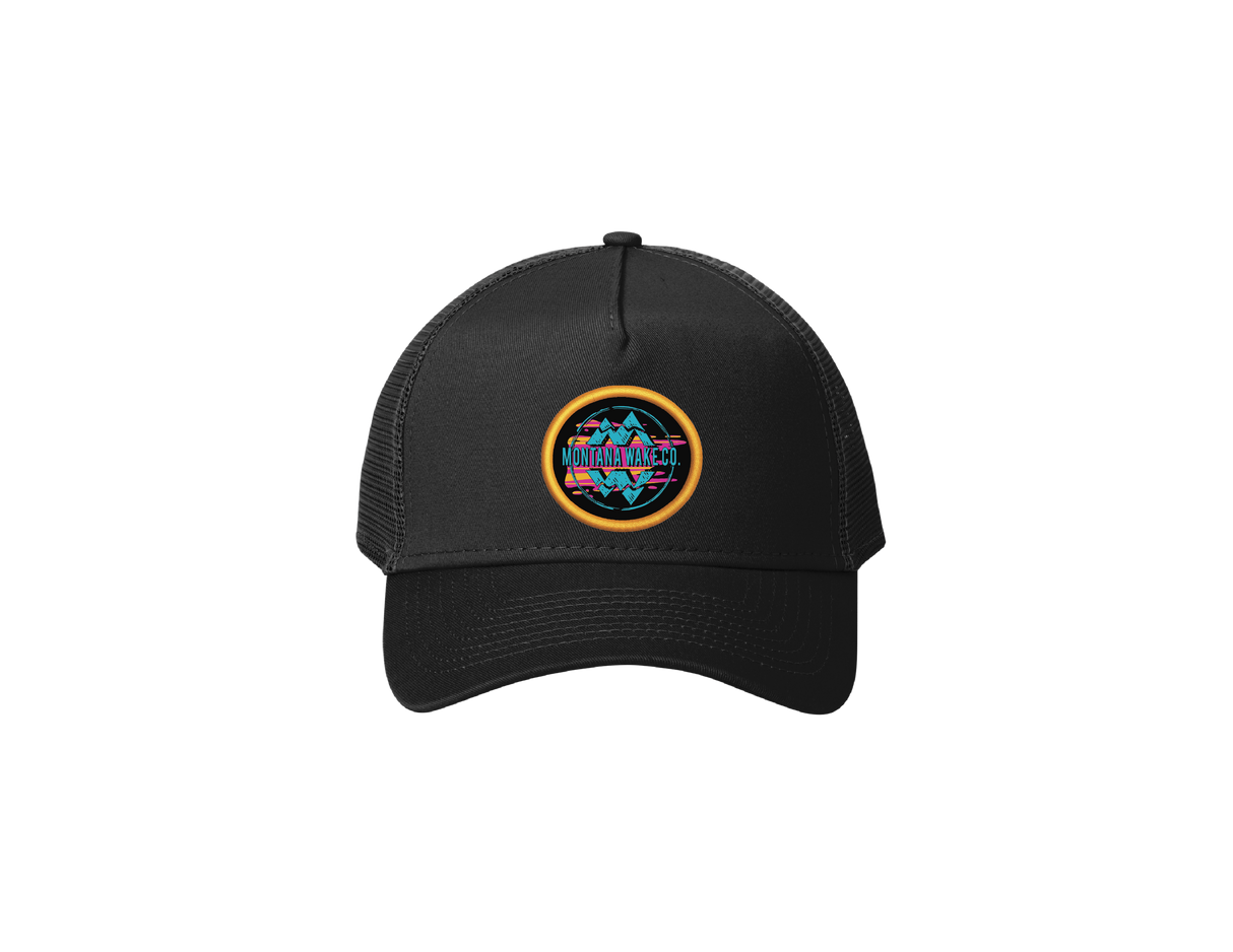 Montana Wake Montana Vice Snapback Trucker Cap Black