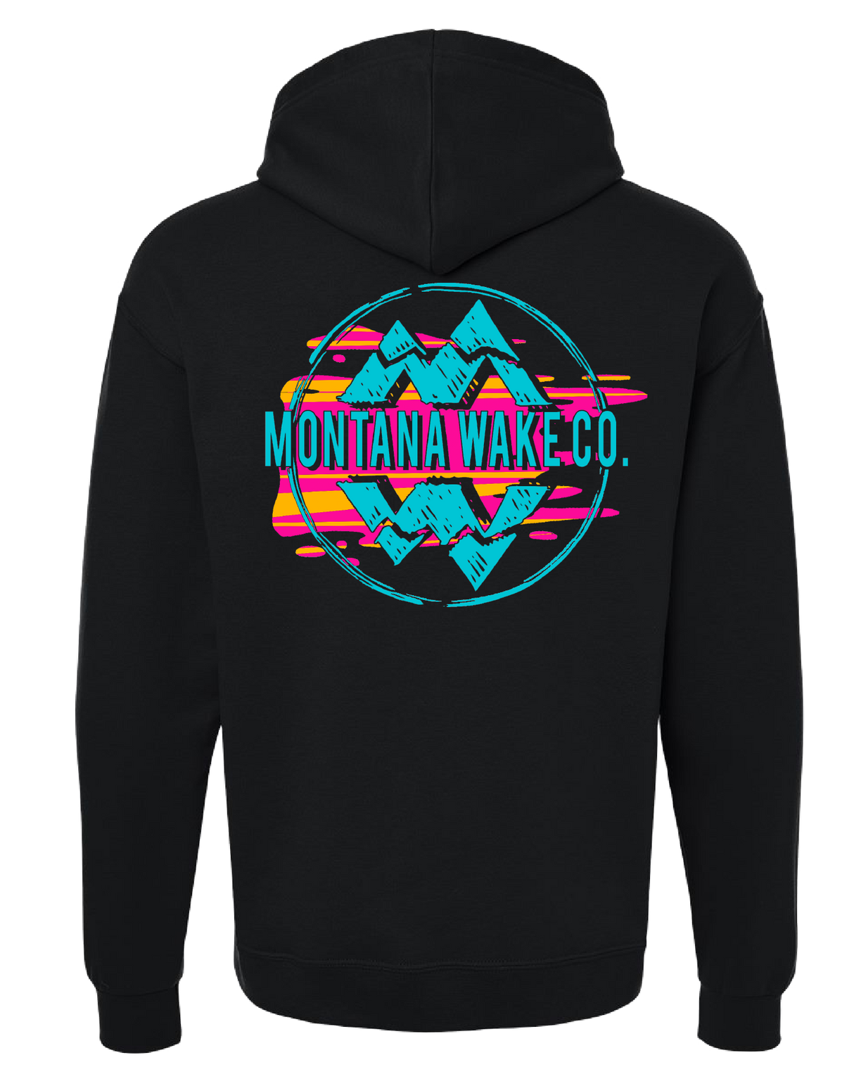 Montana Wake Miami Wake Hoodie - Black