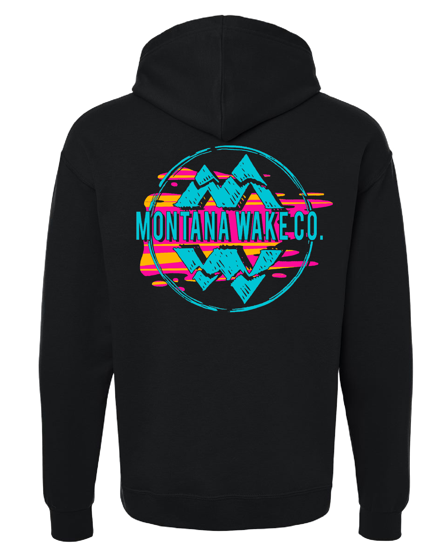 Montana Wake Miami Wake Hoodie - Black