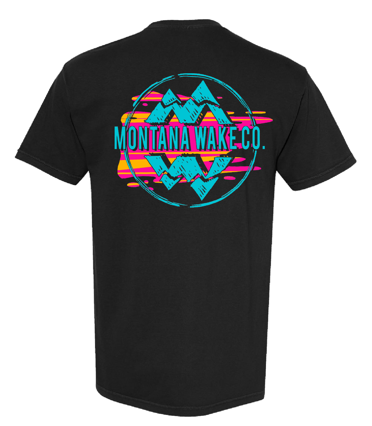 Montana Wake Miami Wake Tee - Black