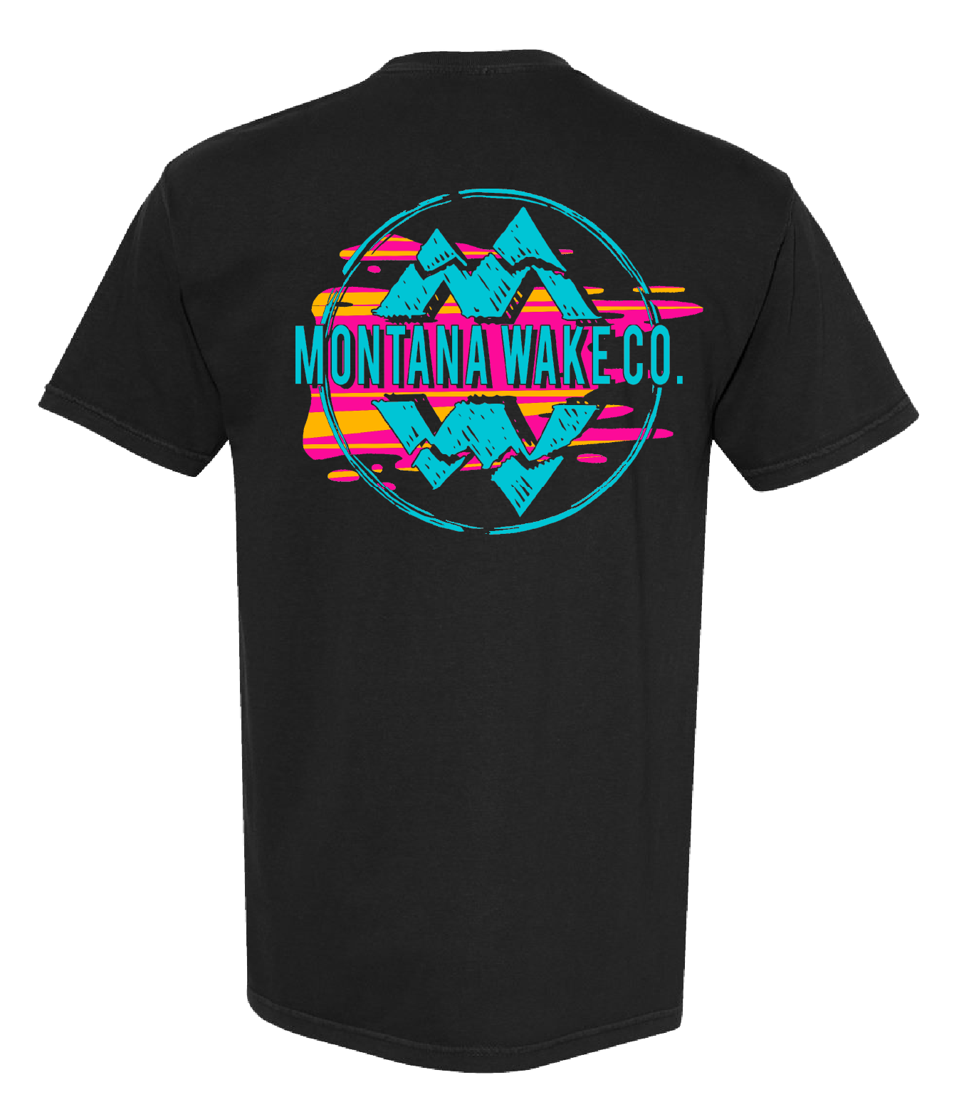 Montana Wake Miami Wake Tee - Black