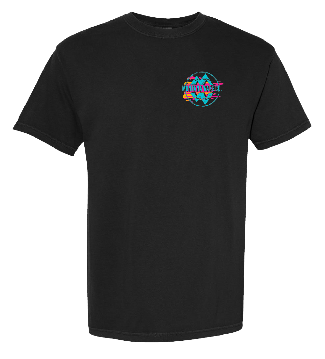 Montana Wake Miami Wake Tee - Black