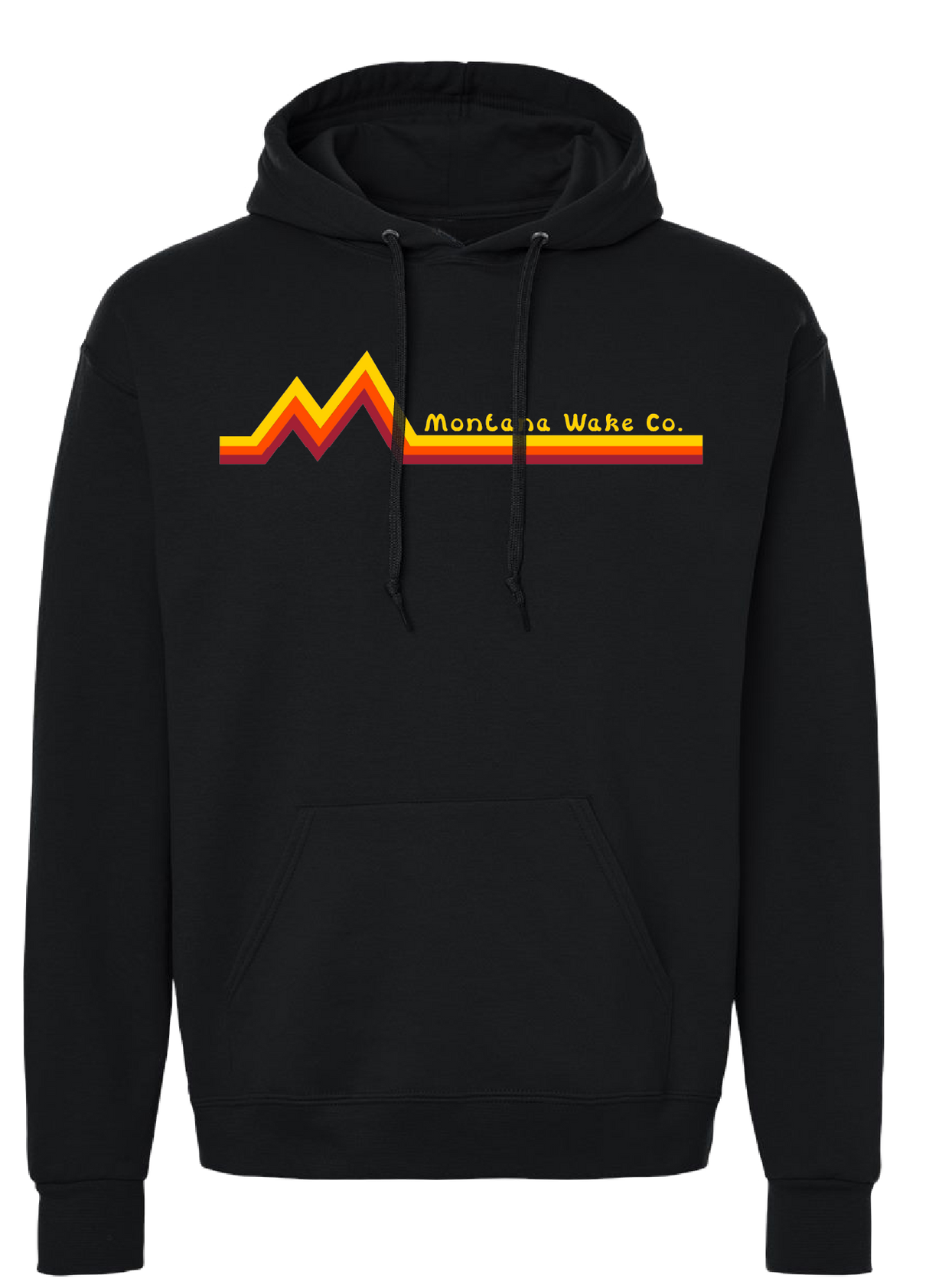 Montana Wake Mline Hoodie - Black