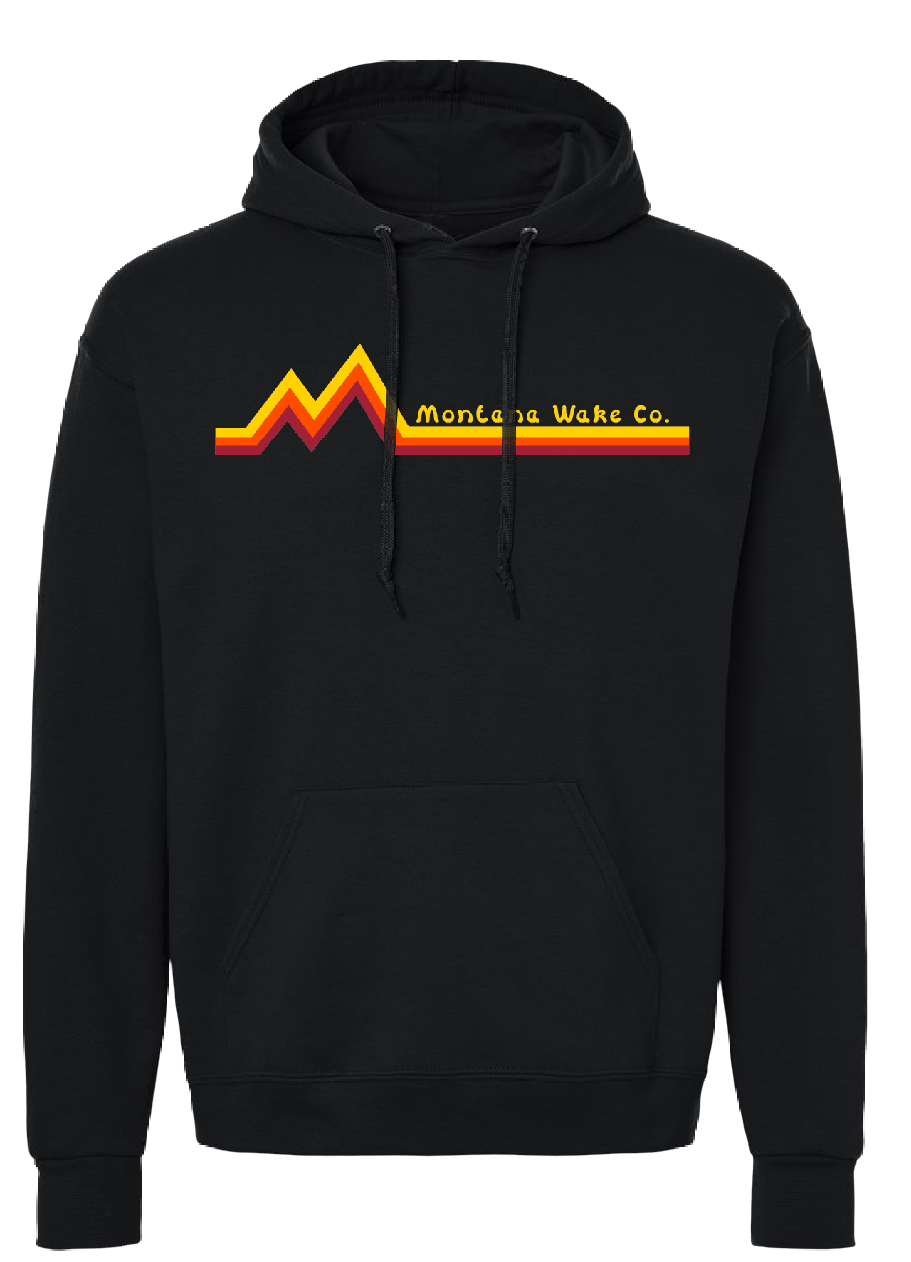 Montana Wake Mline Hoodie - Black