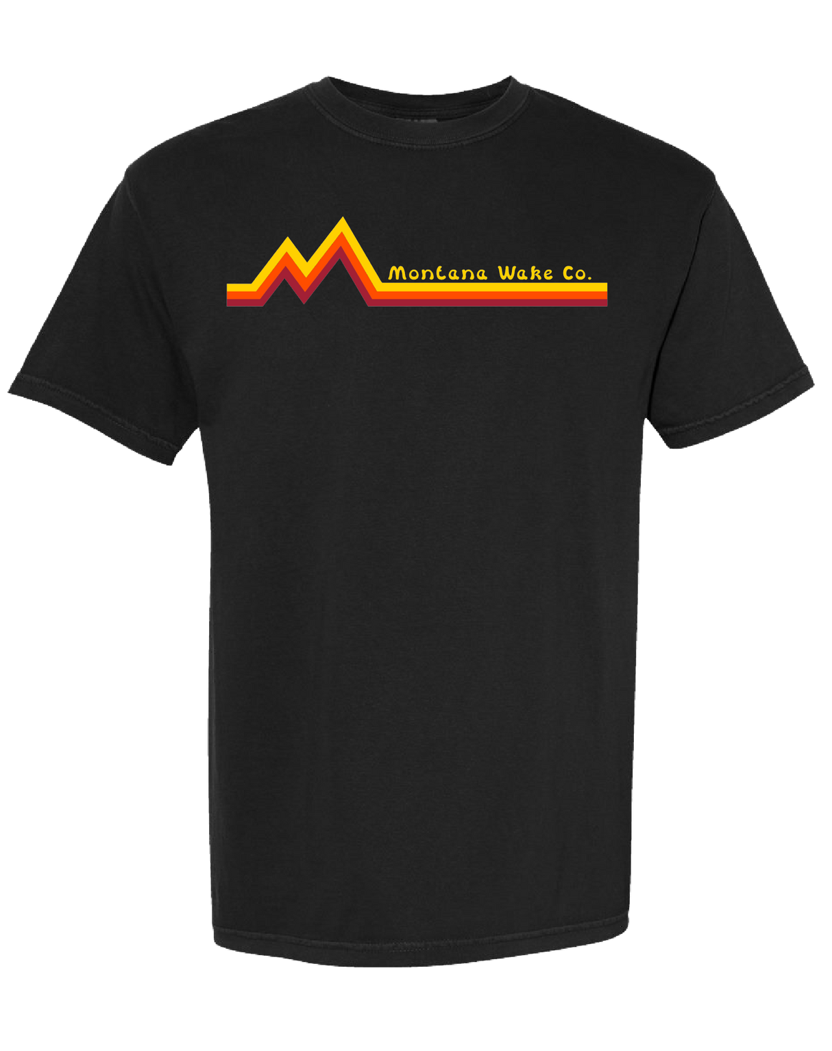 Montana Wake MLine Tee - Black