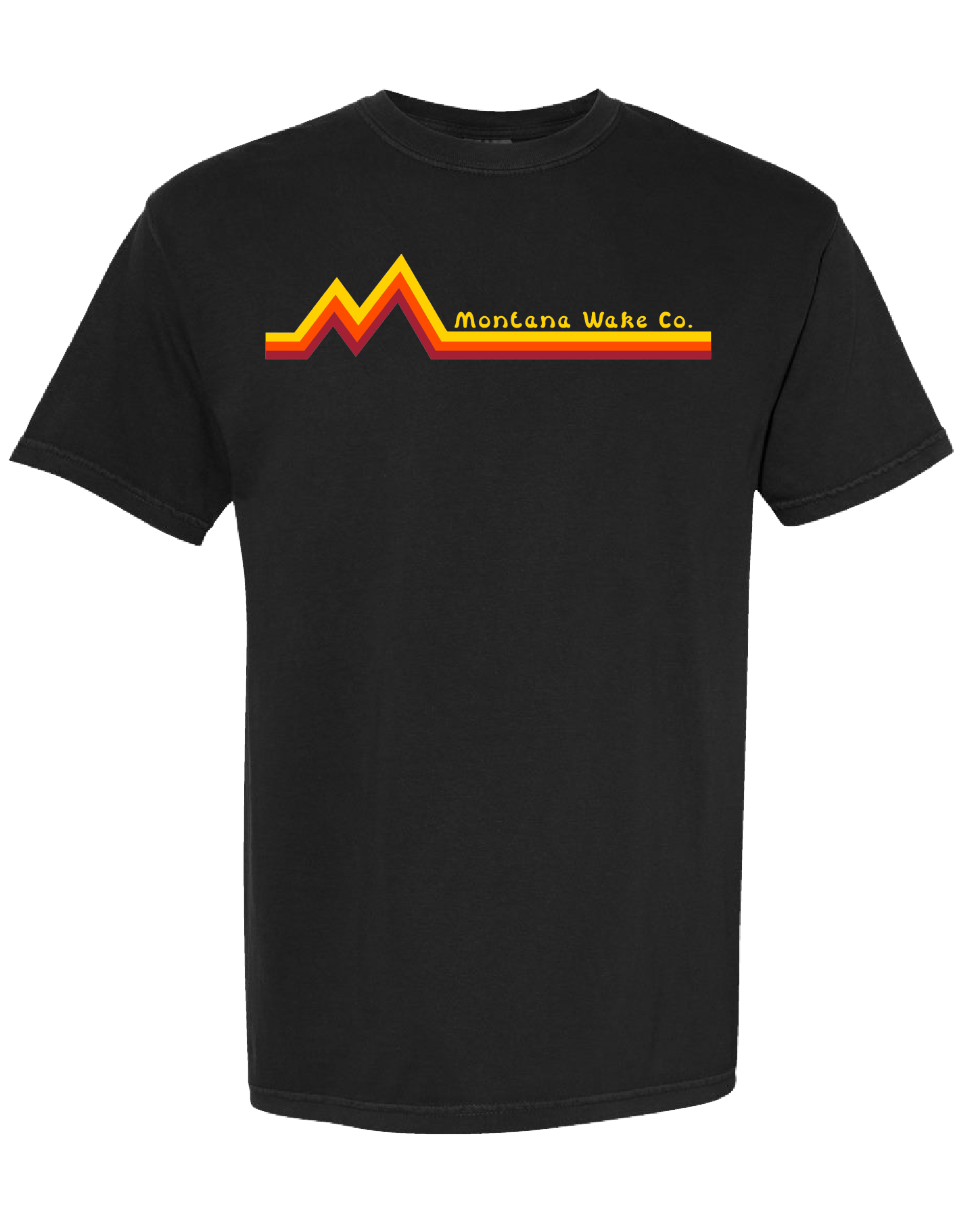 Montana Wake MLine Tee - Black