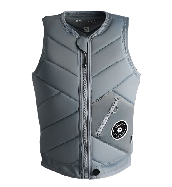 Follow Atlantis Womens Impact Vest - Ash/Blue