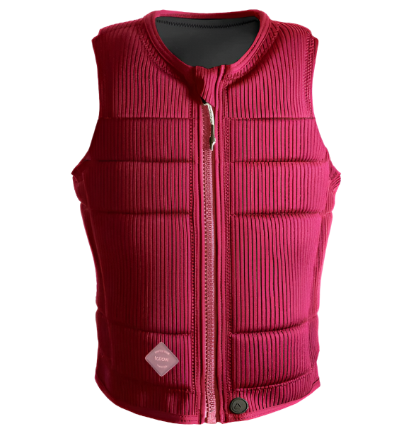 Follow Cord Womens Impact Vest - Maroon