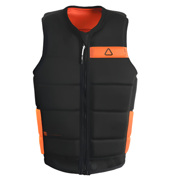 Follow Signal Mens Impact Vest - Black/Orange