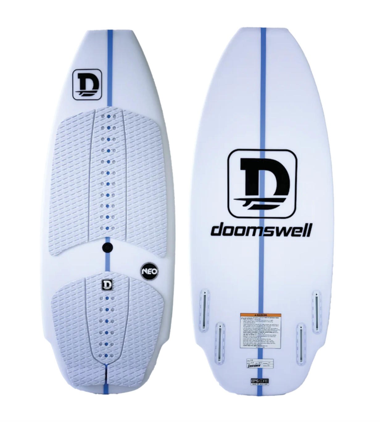 Doomswell Neo 4'8" - White - 2025