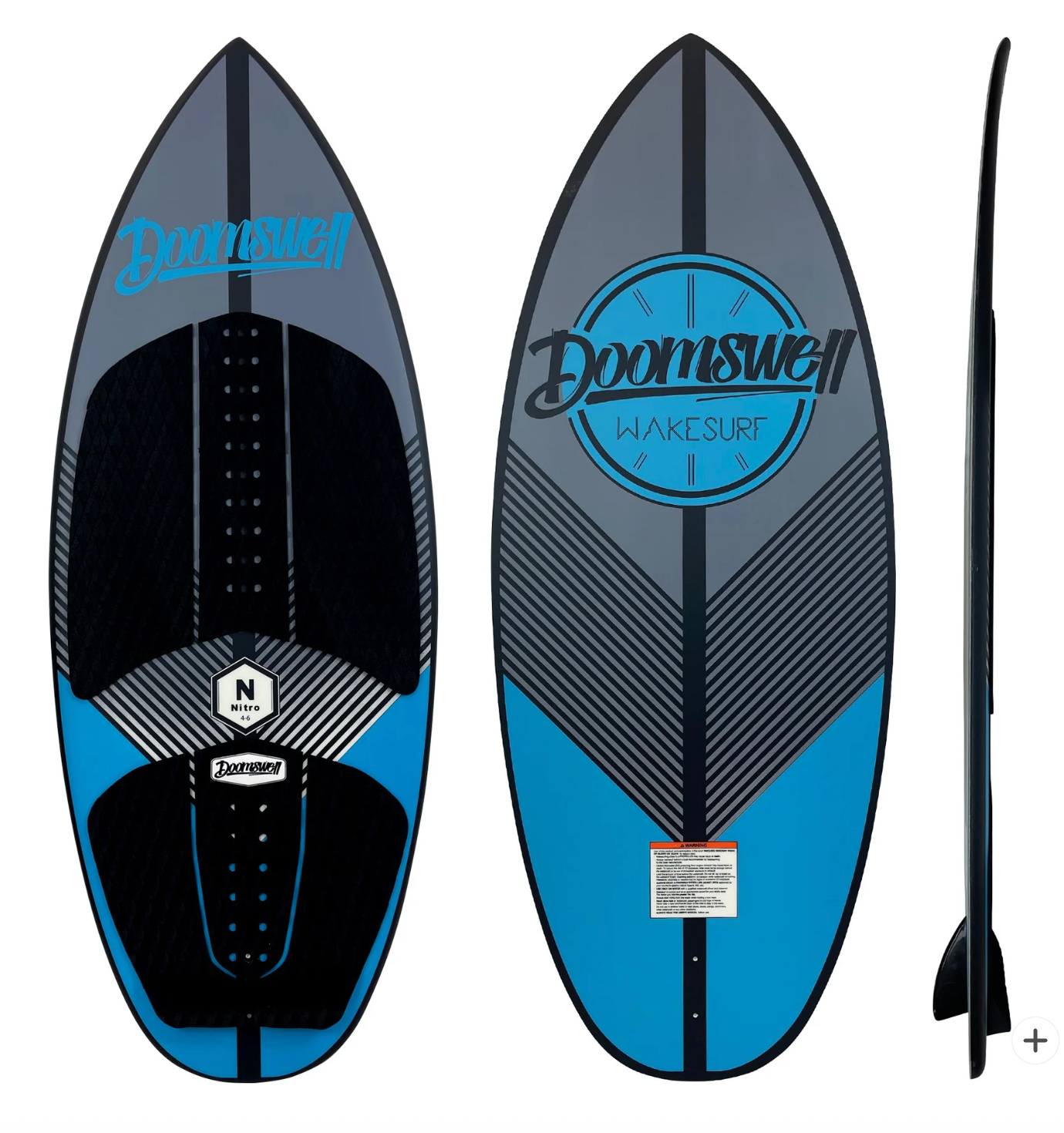 Doomswell Nitro 4'-6" - Blue Grey