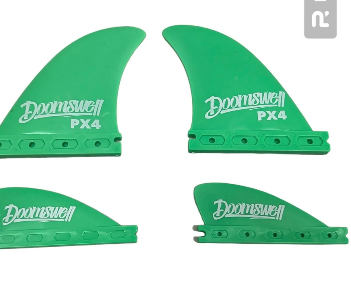 Doomswell PX4 Fin Set - Green