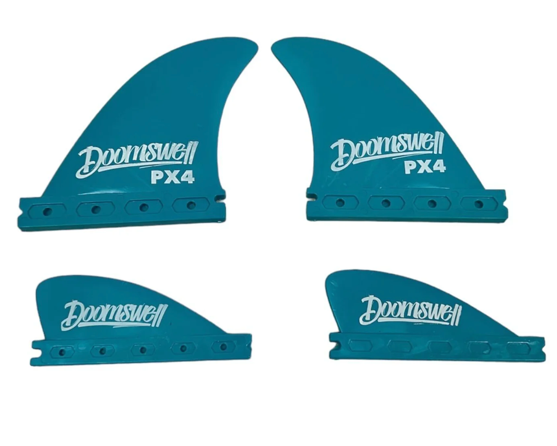 Doomswell PX4 Fin Set - Teal
