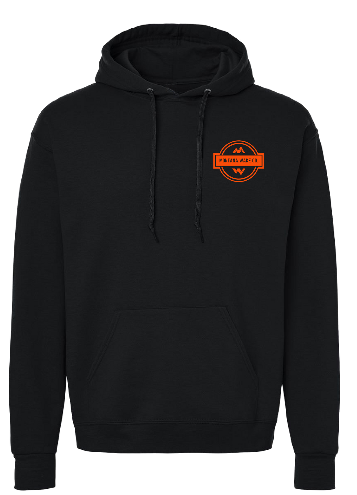 Montana Wake Support Your Local Hoodie - Black