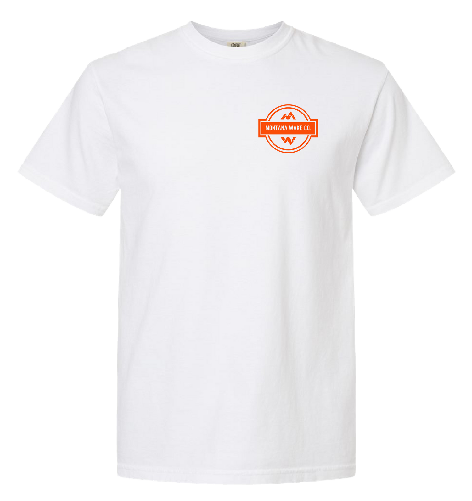 Montana Wake Support Your Local Tee - White
