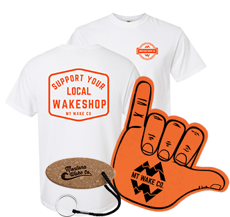 Support Your Local Wake Company Orange Bundle