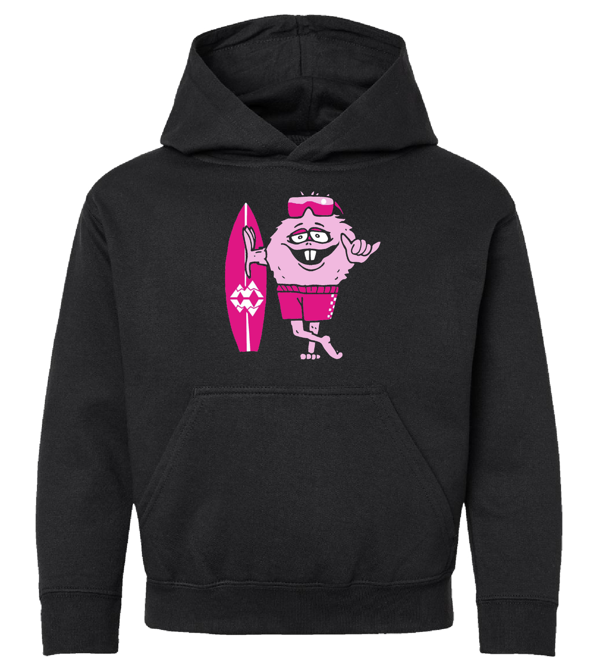 Montana Wake Youth Chill Monster Hoodie - Black