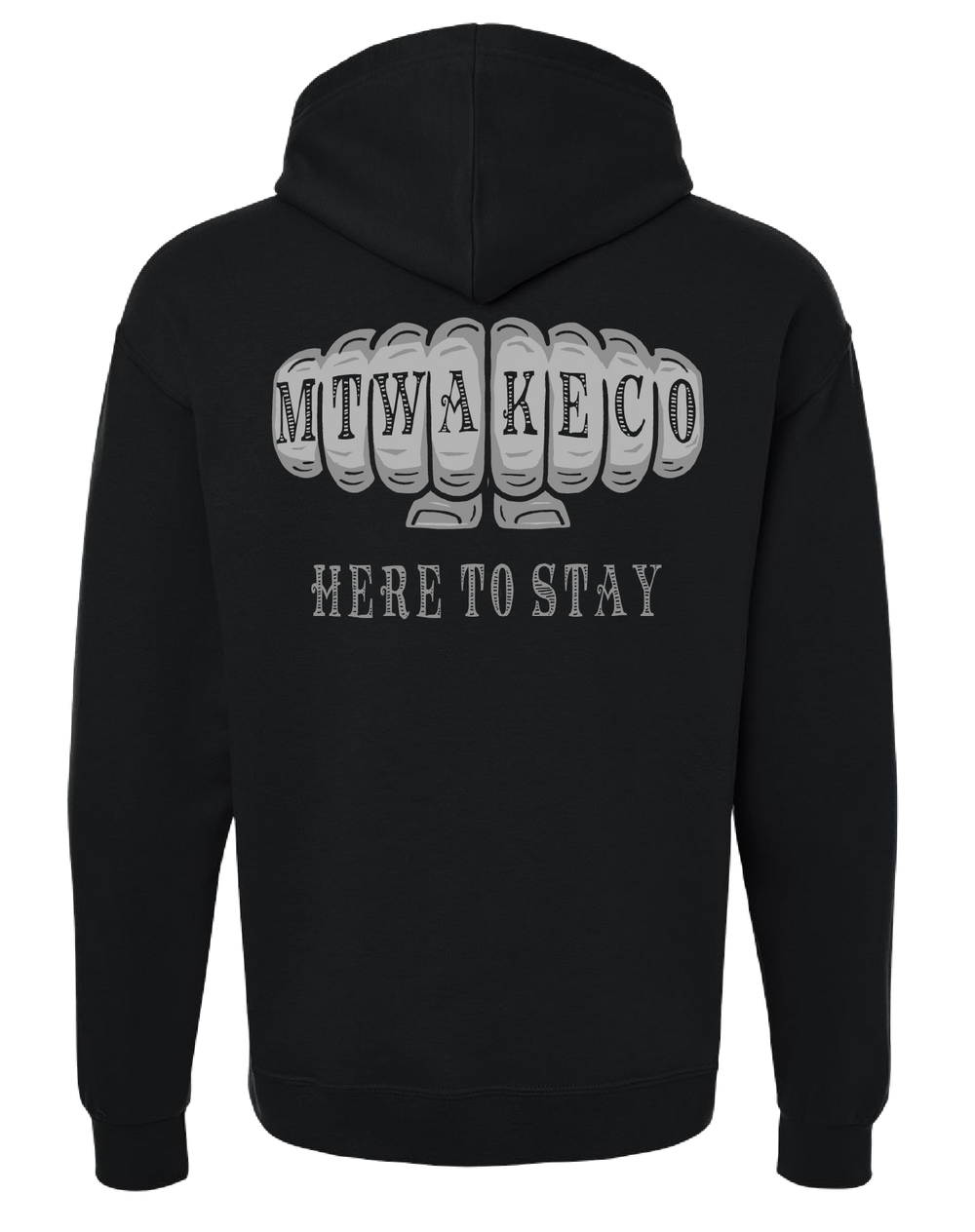 Montana Wake Here2Stay Hoodie - Black