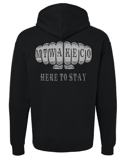 Montana Wake Here2Stay Hoodie - Black