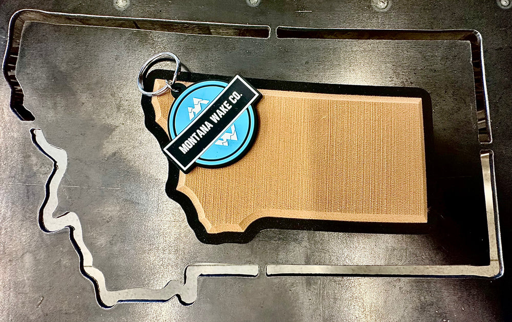 Custom AquaTraction Montana State Adhesive Cutout
