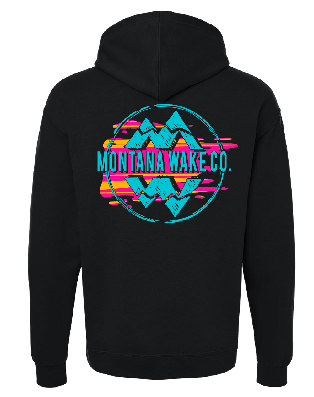 Montana Wake Miami Wake Hoodie - Black