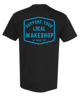 Montana Wake Support Your Local Tee - Black