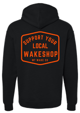 Montana Wake Support Your Local Hoodie - Black
