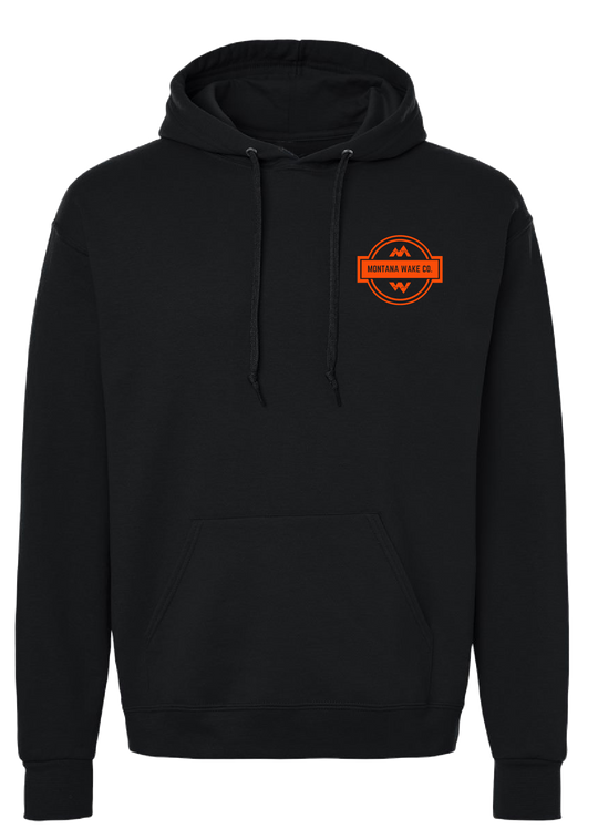 Montana Wake Support Your Local Hoodie - Black